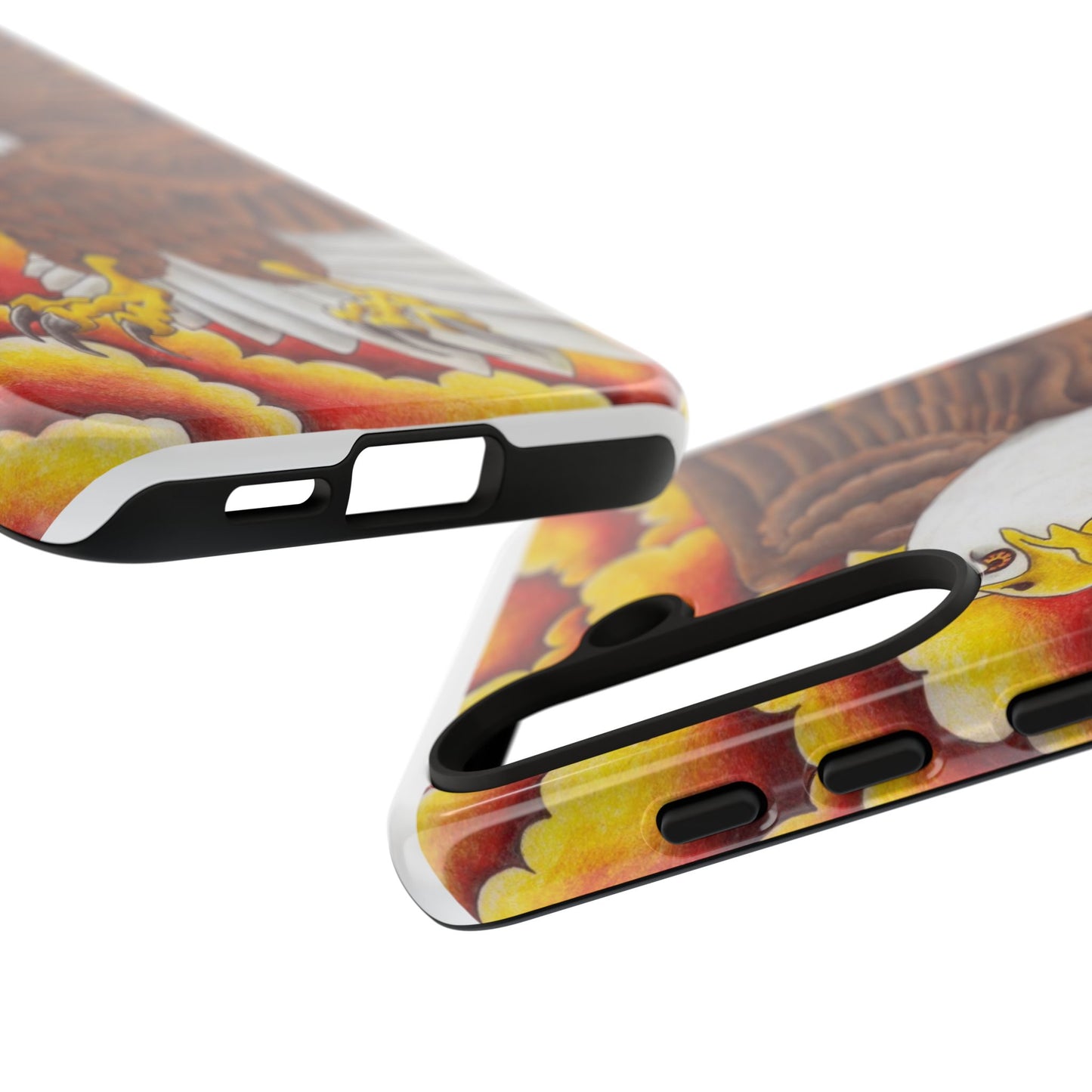 Eagle Phone Case, Tough Cases with Eagle Design, Gift for Wildlife Lovers, Unique Phone Accessories, Stylish Tough Cover