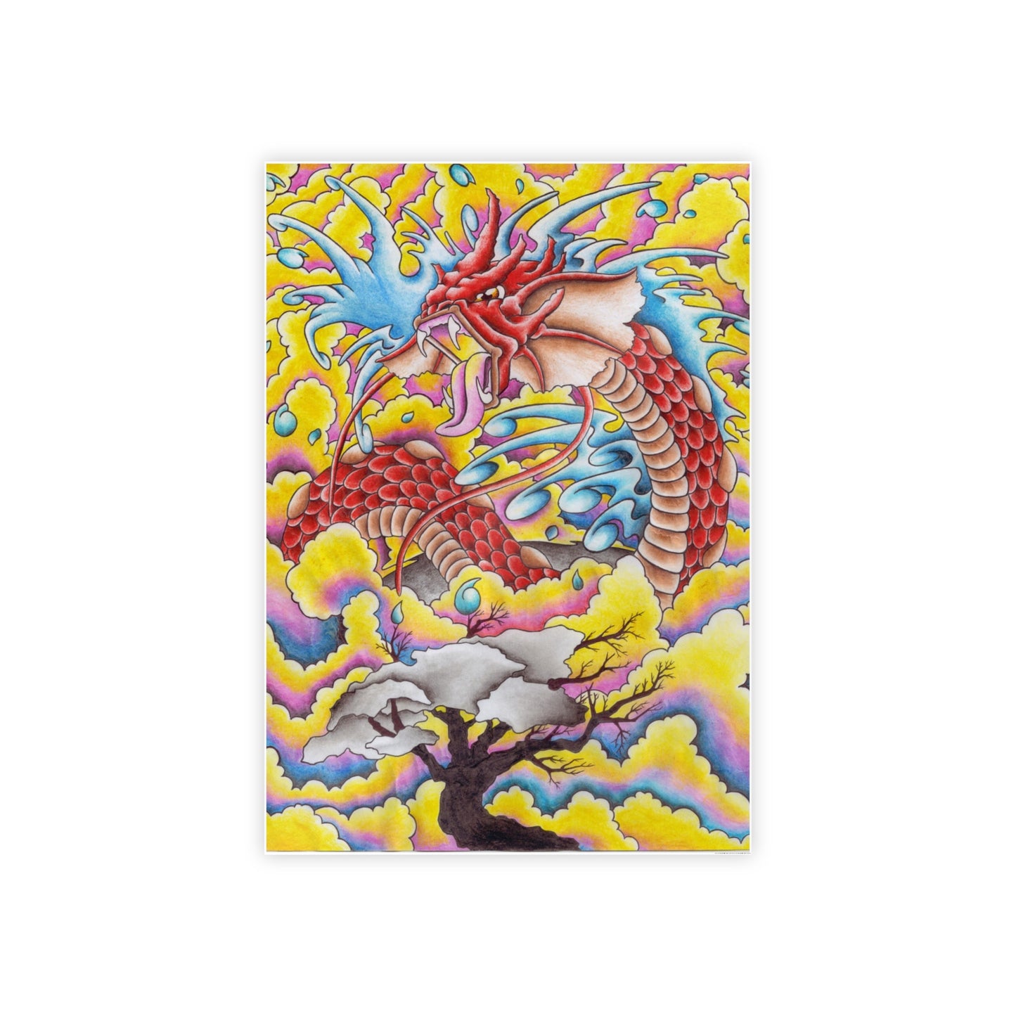 Dragon Glass Poster