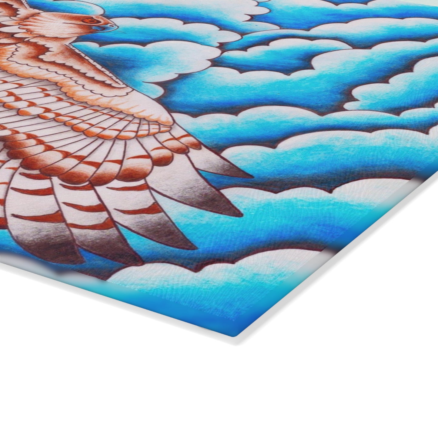 Cutting Board - Hawk Glass Cutting Board