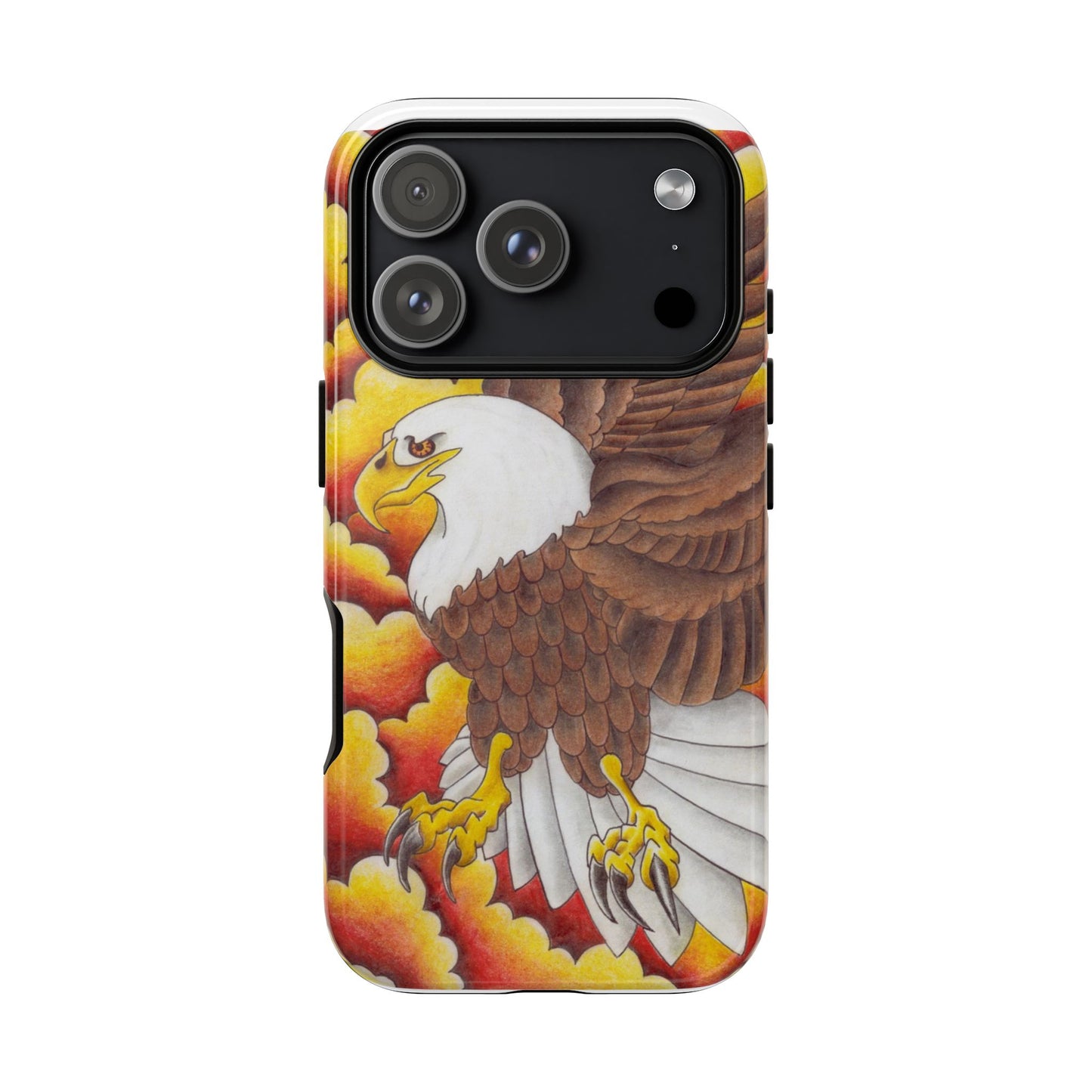 Eagle Phone Case, Tough Cases with Eagle Design, Gift for Wildlife Lovers, Unique Phone Accessories, Stylish Tough Cover
