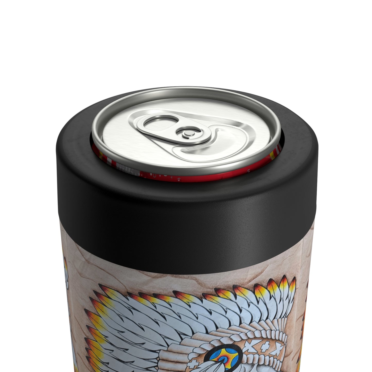 Chief Skull Can Holder