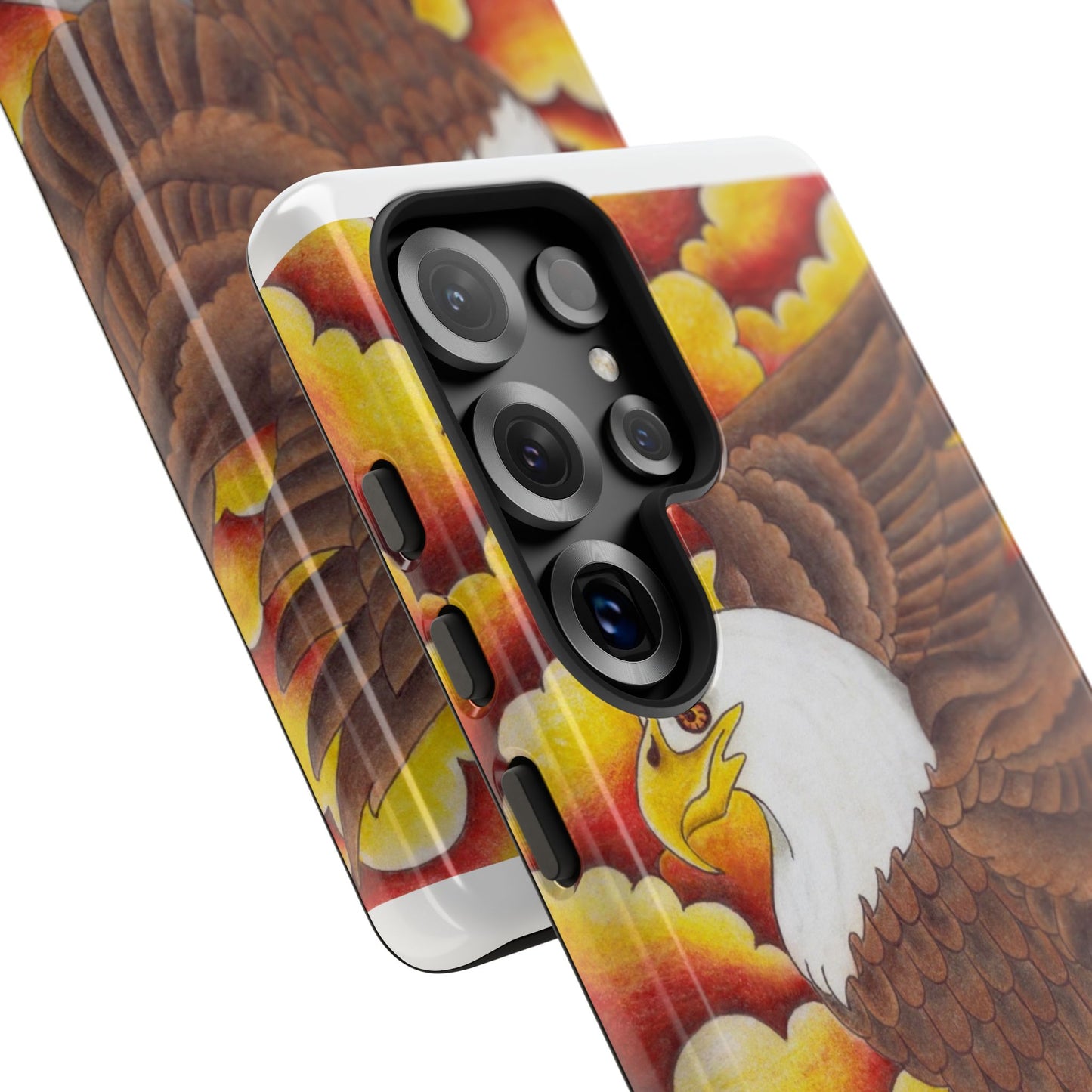 Eagle Phone Case, Tough Cases with Eagle Design, Gift for Wildlife Lovers, Unique Phone Accessories, Stylish Tough Cover