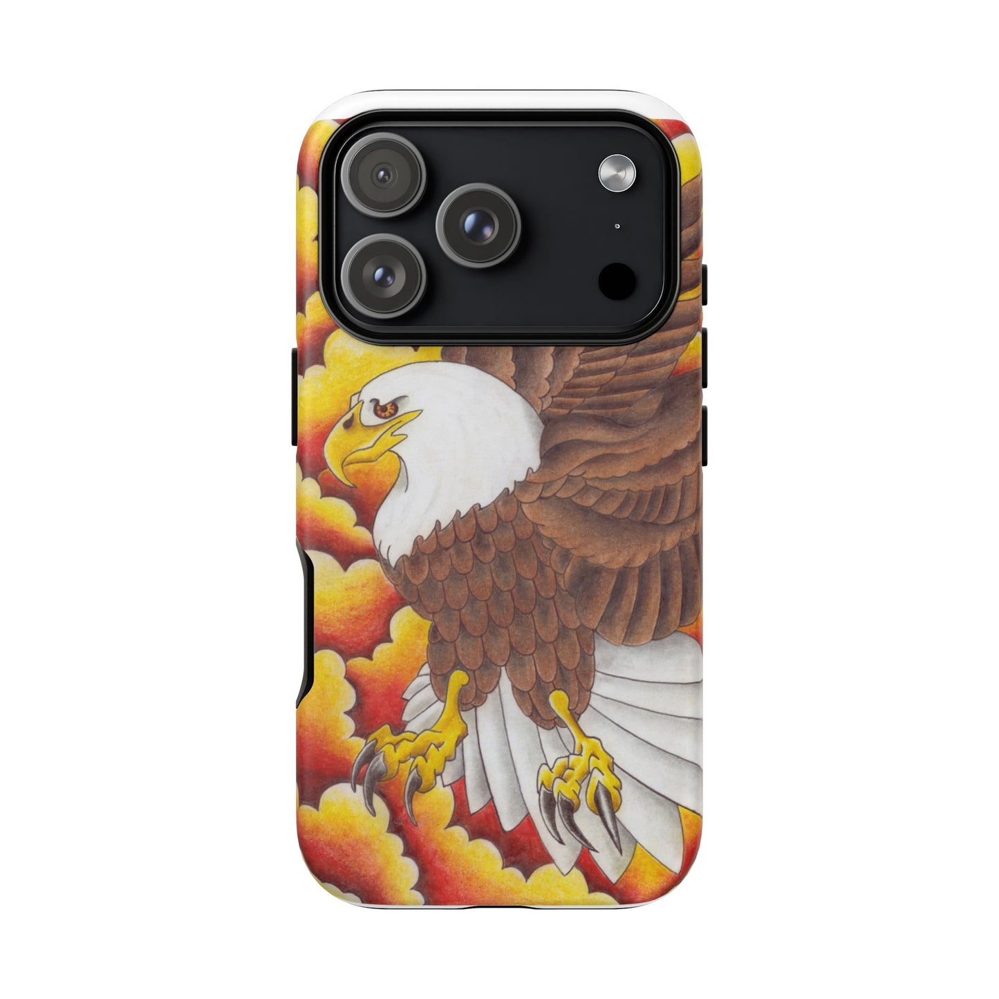 Eagle Phone Case, Tough Cases with Eagle Design, Gift for Wildlife Lovers, Unique Phone Accessories, Stylish Tough Cover