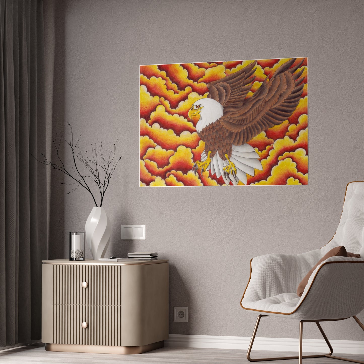 Eagle Gloss Poster