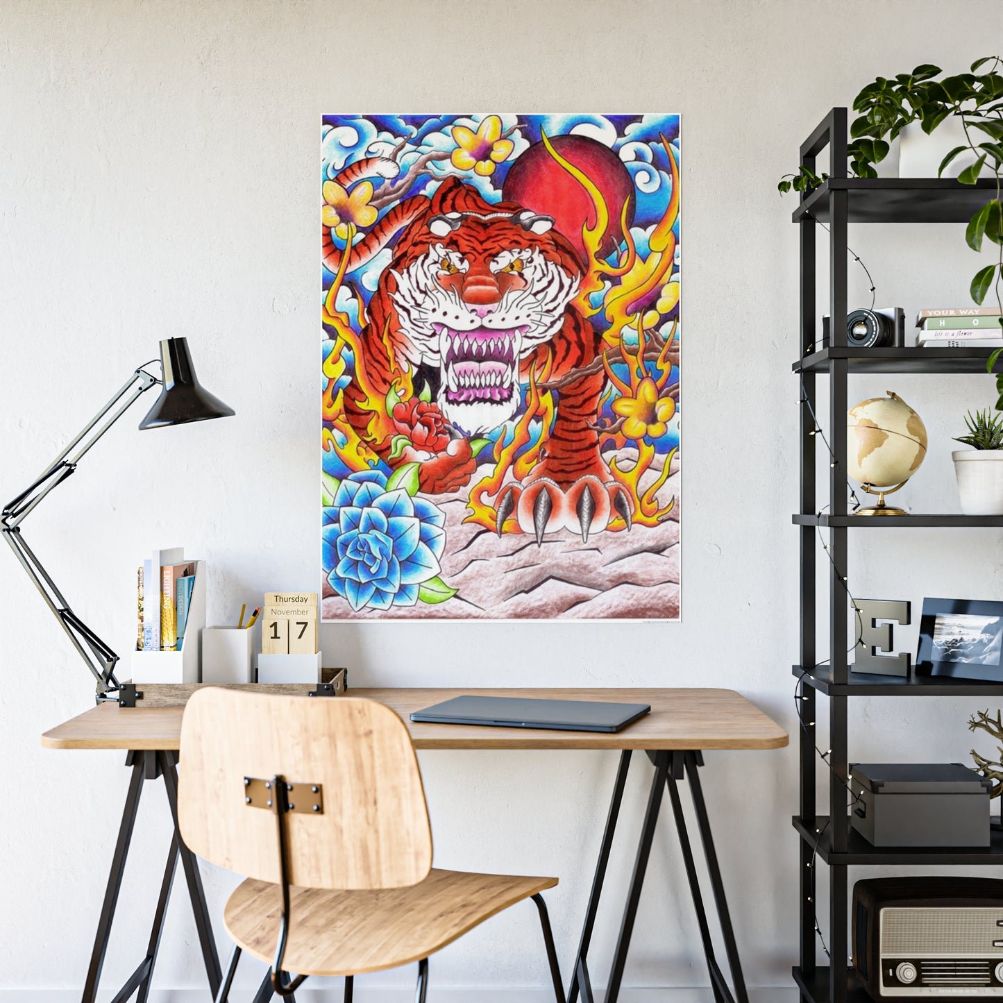 Tiger Gloss Poster