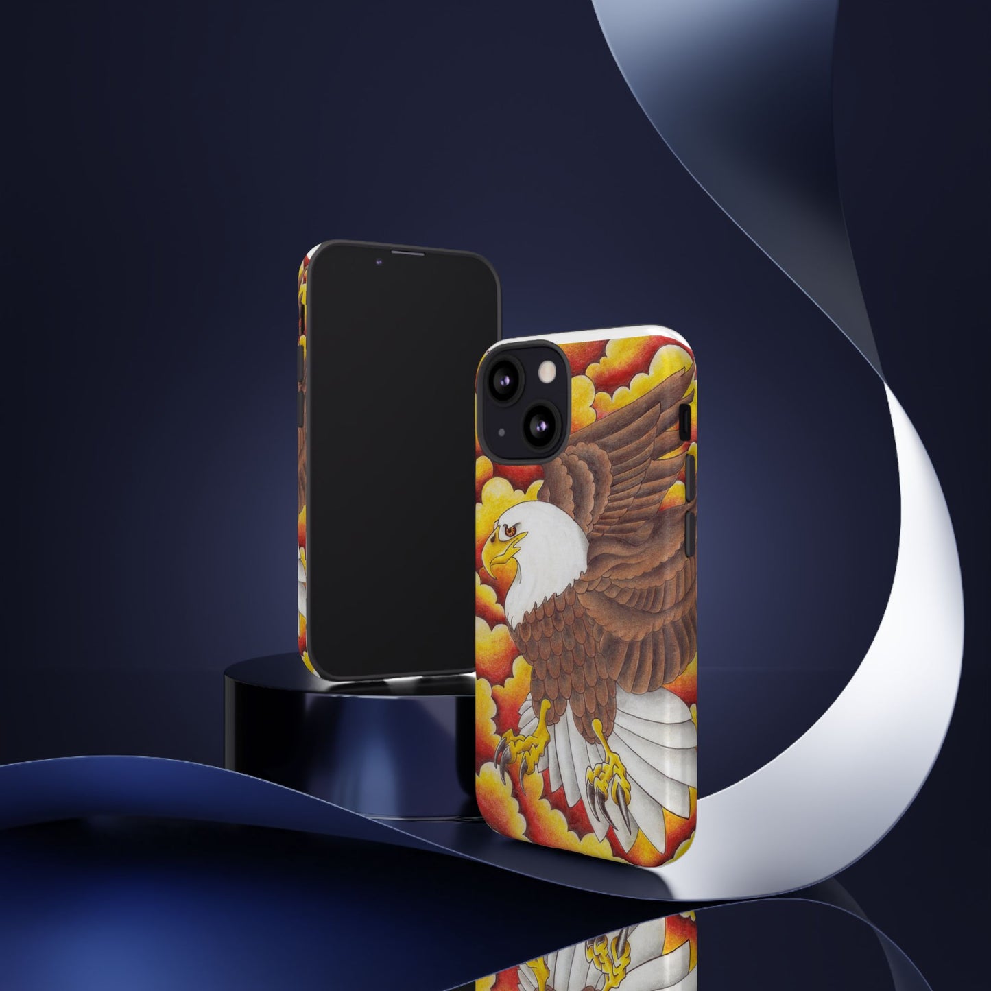 Eagle Phone Case, Tough Cases with Eagle Design, Gift for Wildlife Lovers, Unique Phone Accessories, Stylish Tough Cover