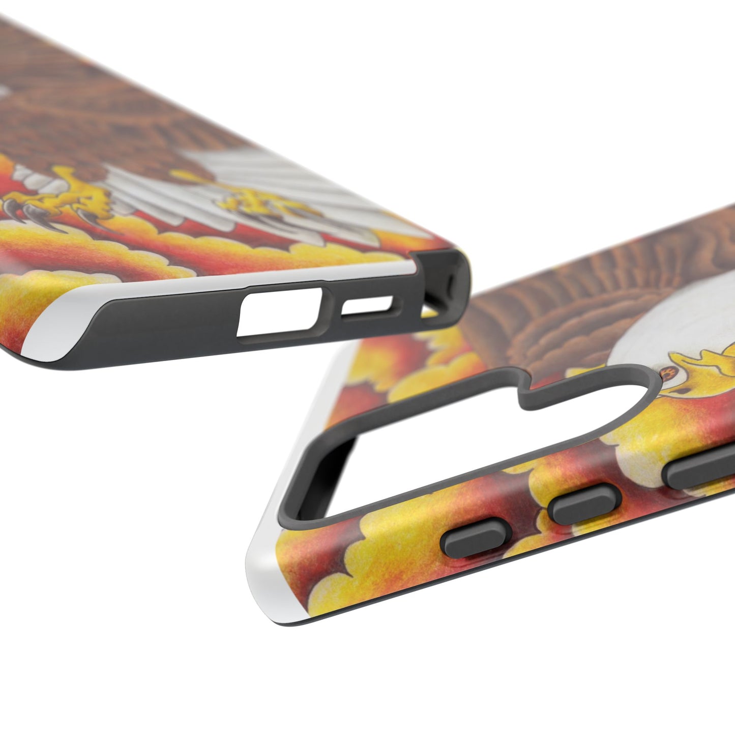 Eagle Phone Case, Tough Cases with Eagle Design, Gift for Wildlife Lovers, Unique Phone Accessories, Stylish Tough Cover