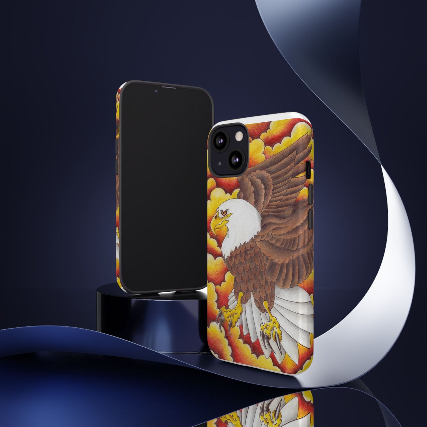 Eagle Phone Case, Tough Cases with Eagle Design, Gift for Wildlife Lovers, Unique Phone Accessories, Stylish Tough Cover