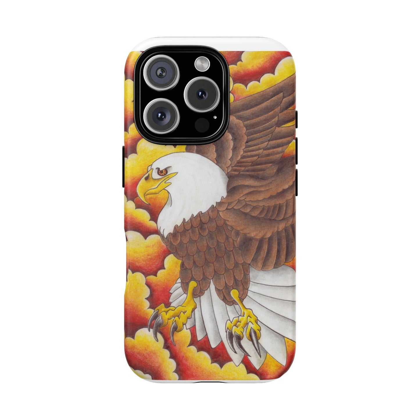 Eagle Phone Case, Tough Cases with Eagle Design, Gift for Wildlife Lovers, Unique Phone Accessories, Stylish Tough Cover