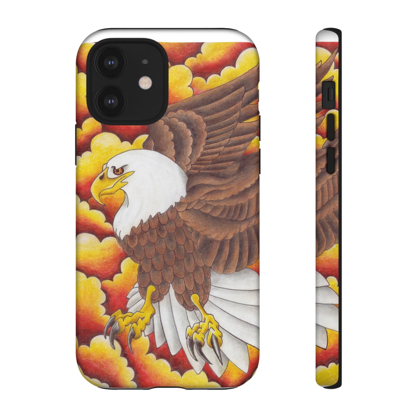 Eagle Phone Case, Tough Cases with Eagle Design, Gift for Wildlife Lovers, Unique Phone Accessories, Stylish Tough Cover