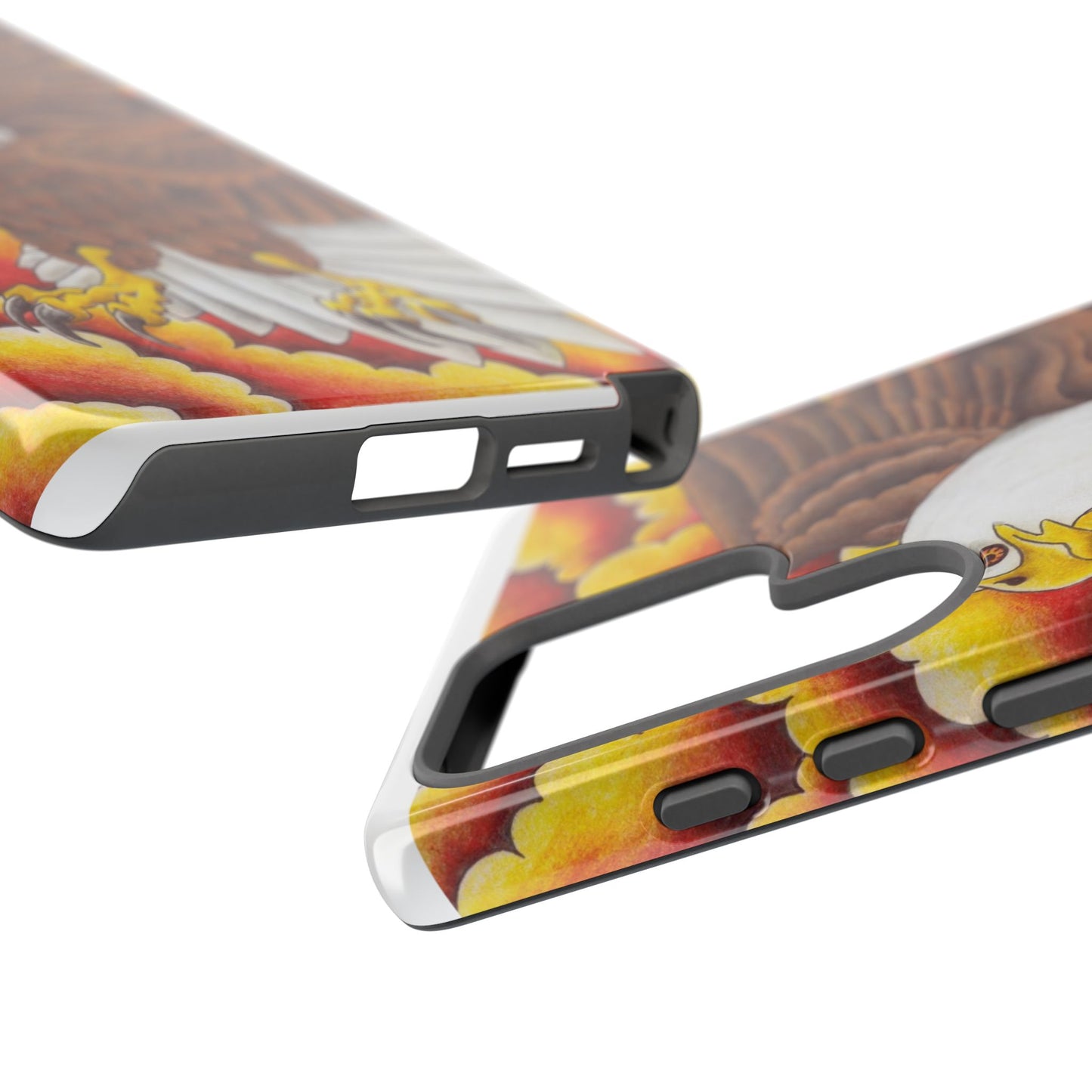 Eagle Phone Case, Tough Cases with Eagle Design, Gift for Wildlife Lovers, Unique Phone Accessories, Stylish Tough Cover
