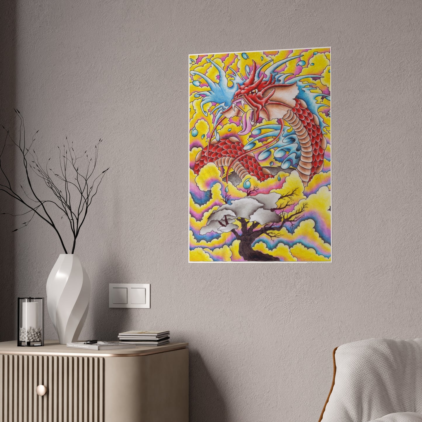 Dragon Glass Poster