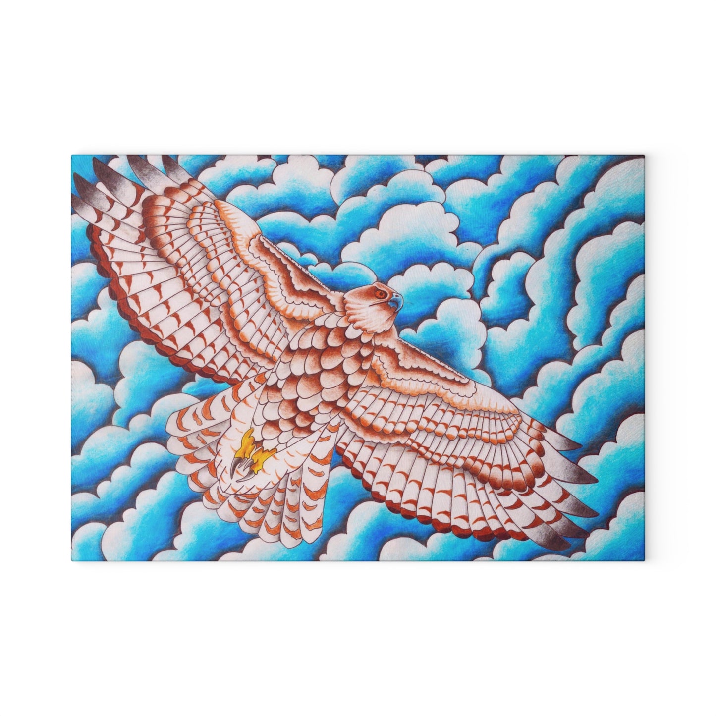 Cutting Board - Hawk Glass Cutting Board
