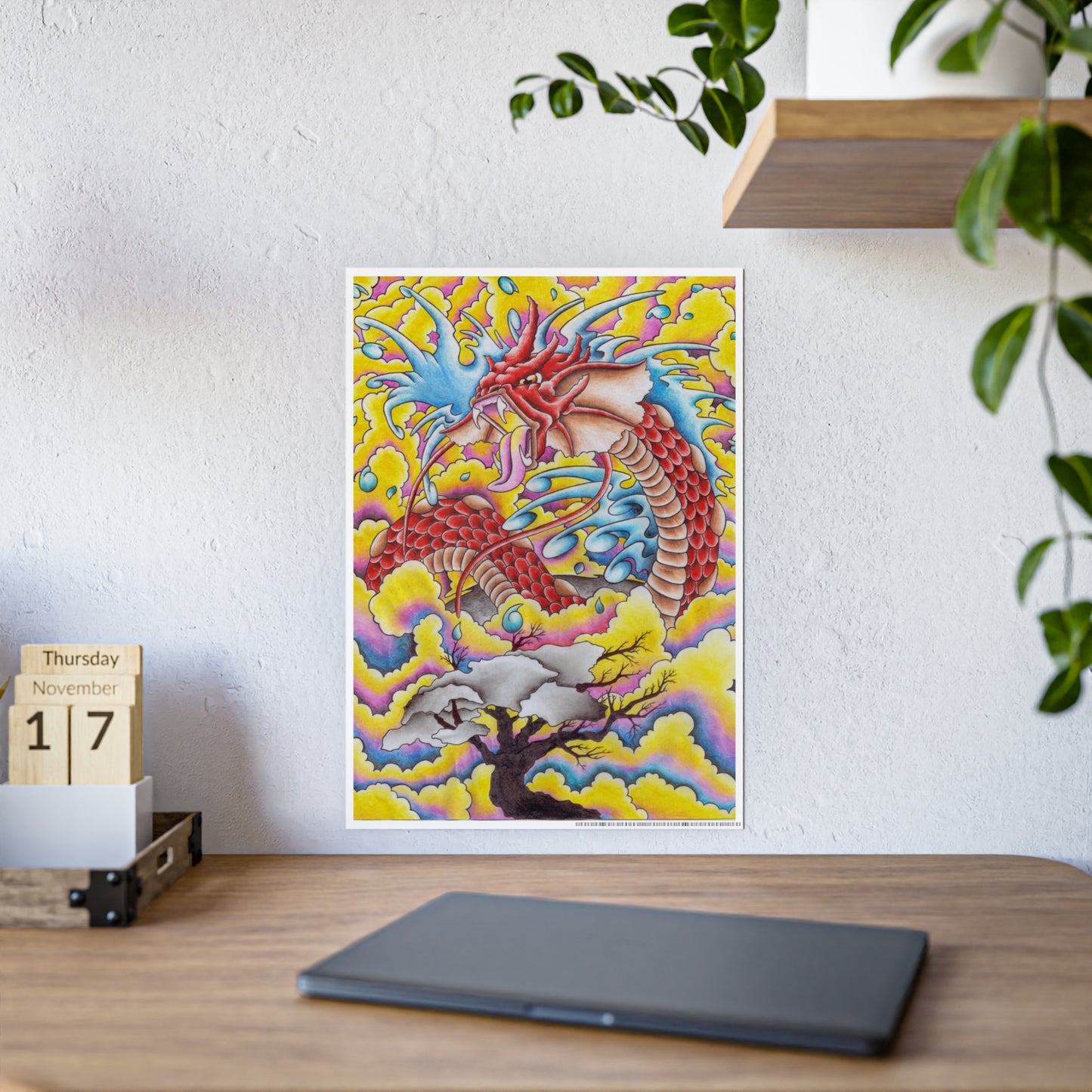Dragon Glass Poster