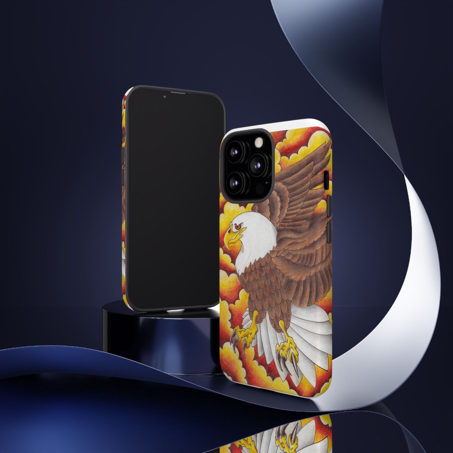 Eagle Phone Case, Tough Cases with Eagle Design, Gift for Wildlife Lovers, Unique Phone Accessories, Stylish Tough Cover