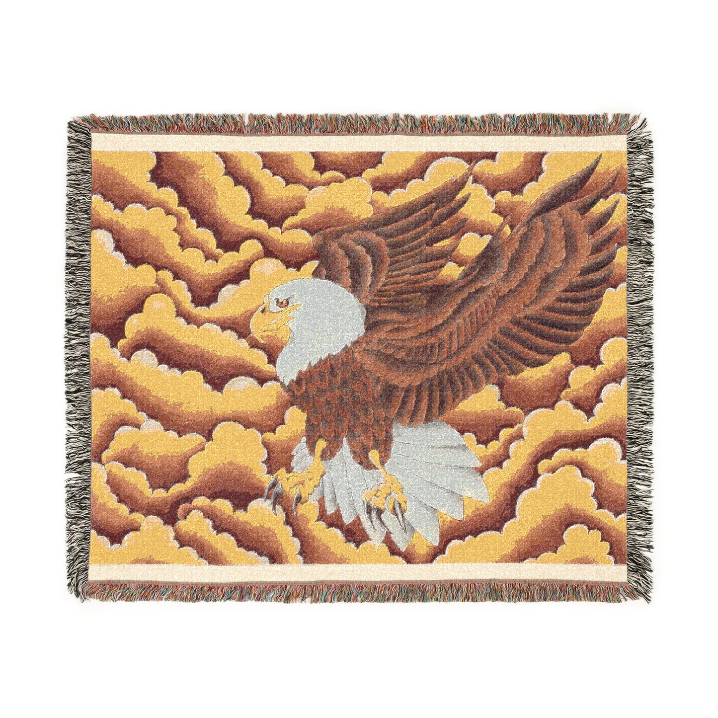 Woven Blanket - Eagle Design