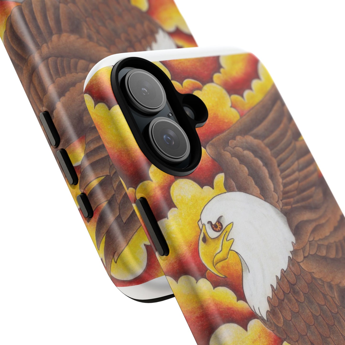 Eagle Phone Case, Tough Cases with Eagle Design, Gift for Wildlife Lovers, Unique Phone Accessories, Stylish Tough Cover
