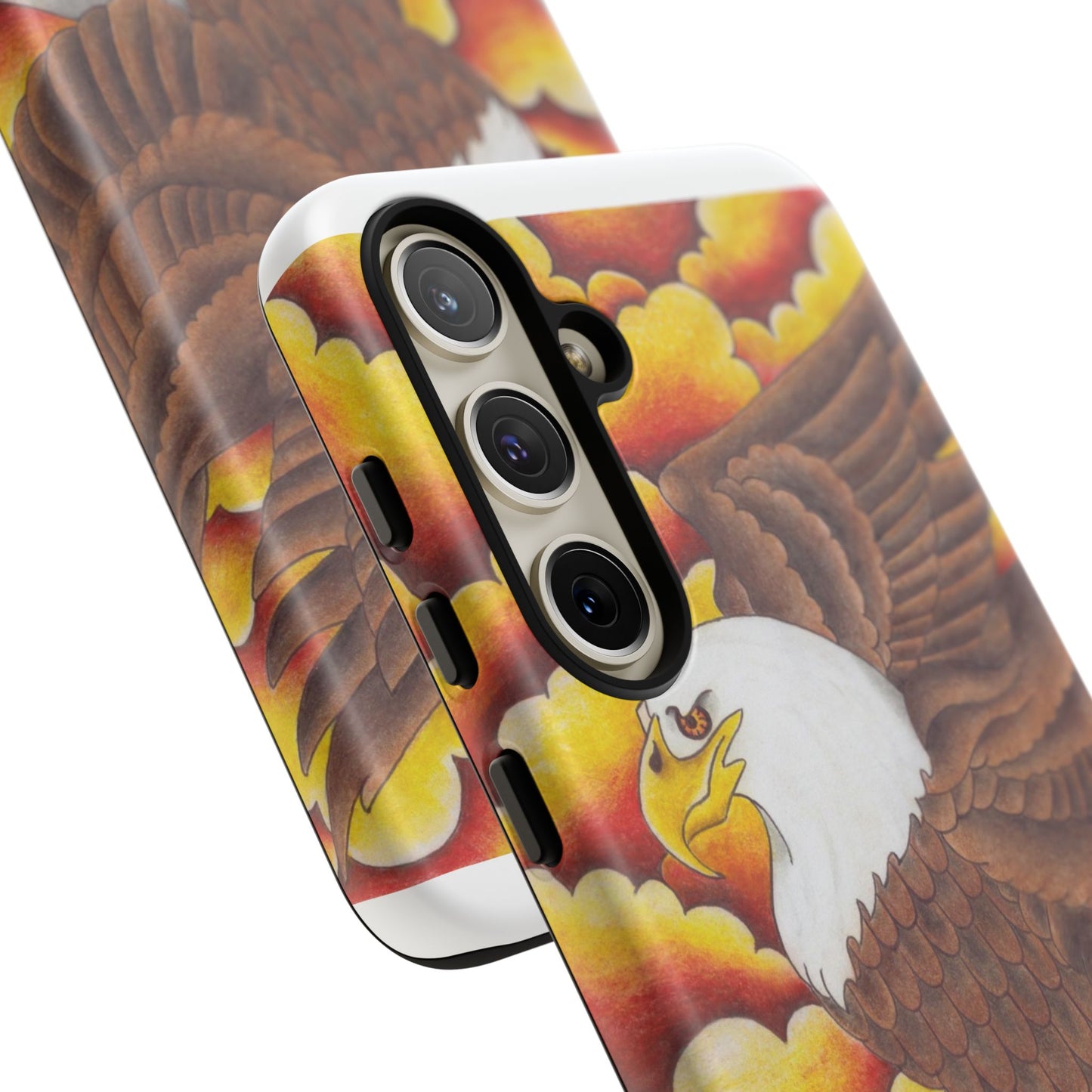 Eagle Phone Case, Tough Cases with Eagle Design, Gift for Wildlife Lovers, Unique Phone Accessories, Stylish Tough Cover