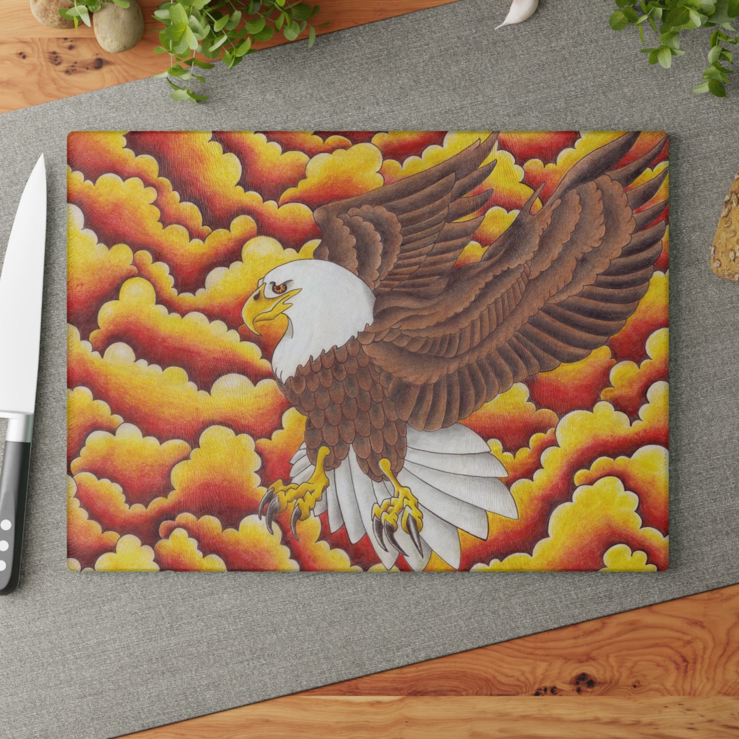 Eagle Glass Cutting Board