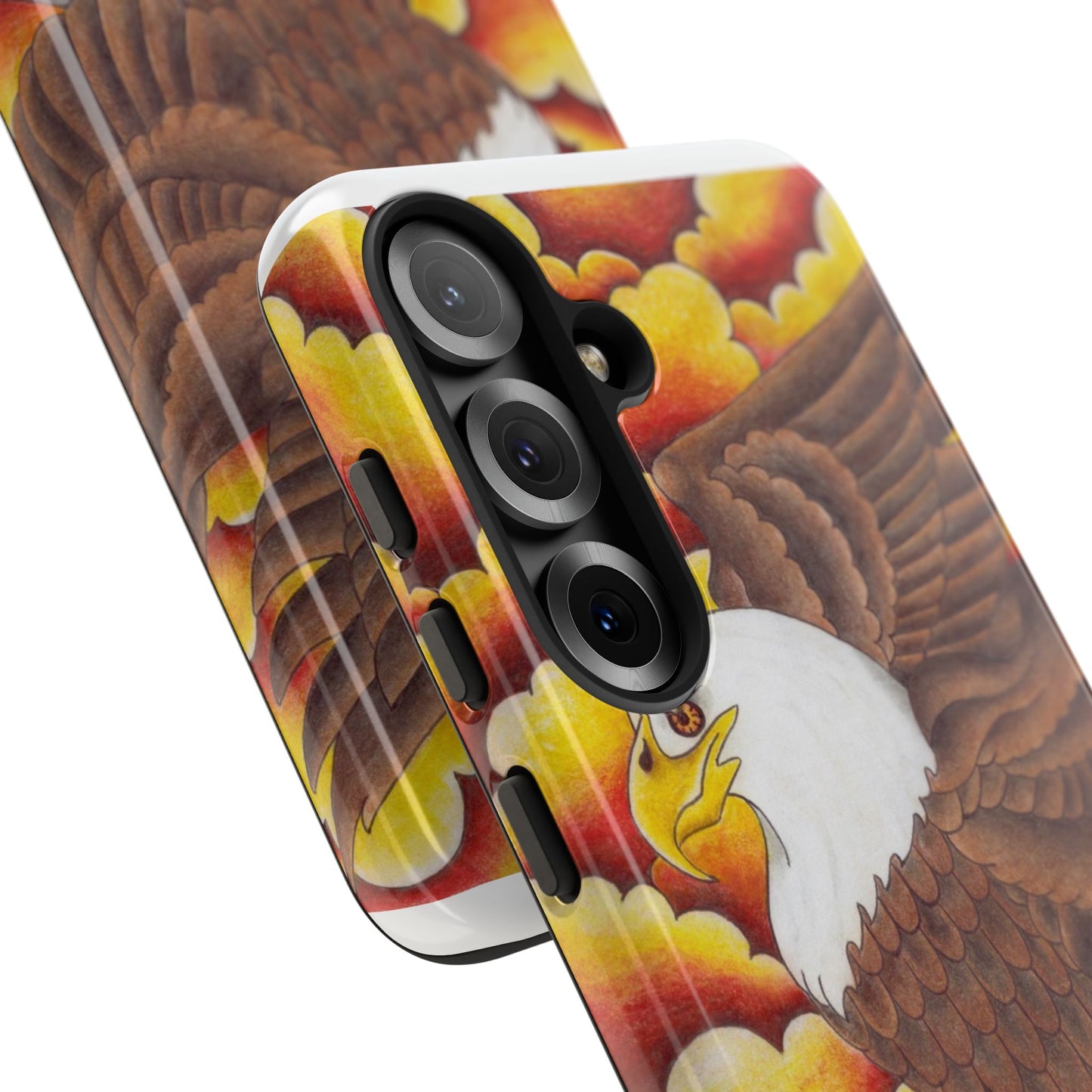 Eagle Phone Case, Tough Cases with Eagle Design, Gift for Wildlife Lovers, Unique Phone Accessories, Stylish Tough Cover