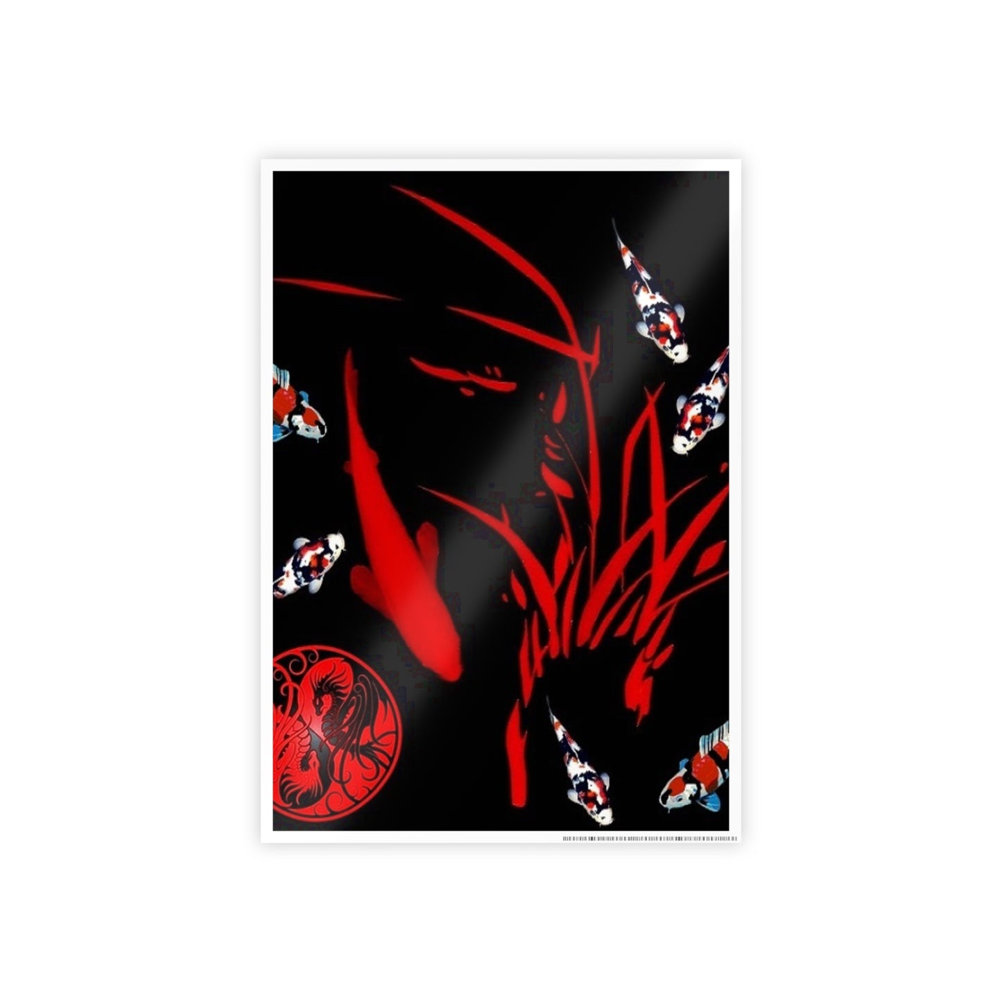 Gloss Posters - Koi Fish Glass Poster