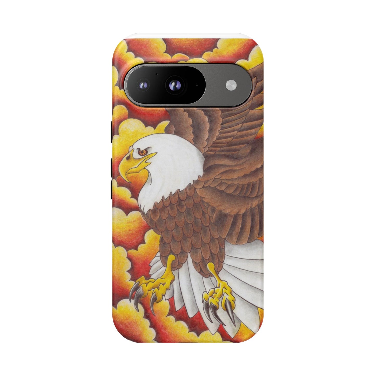 Eagle Phone Case, Tough Cases with Eagle Design, Gift for Wildlife Lovers, Unique Phone Accessories, Stylish Tough Cover