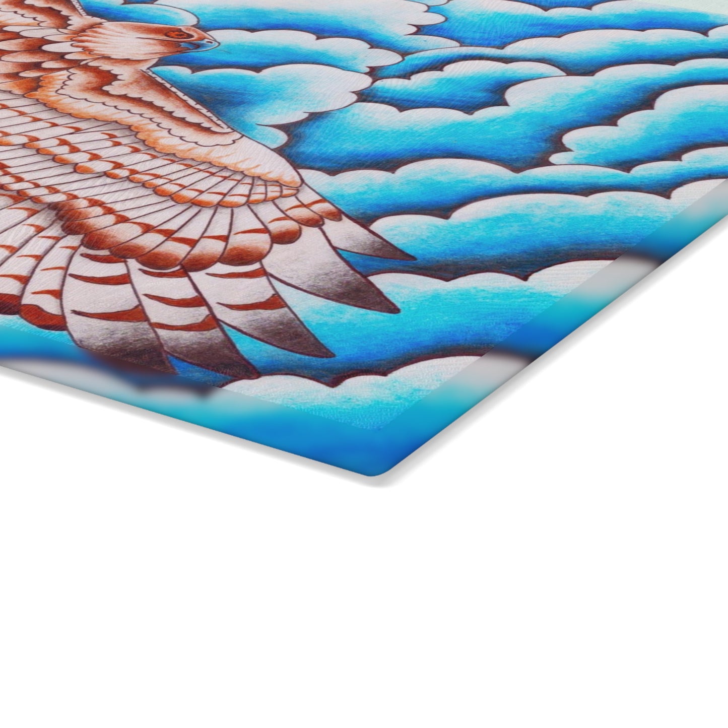 Cutting Board - Hawk Glass Cutting Board