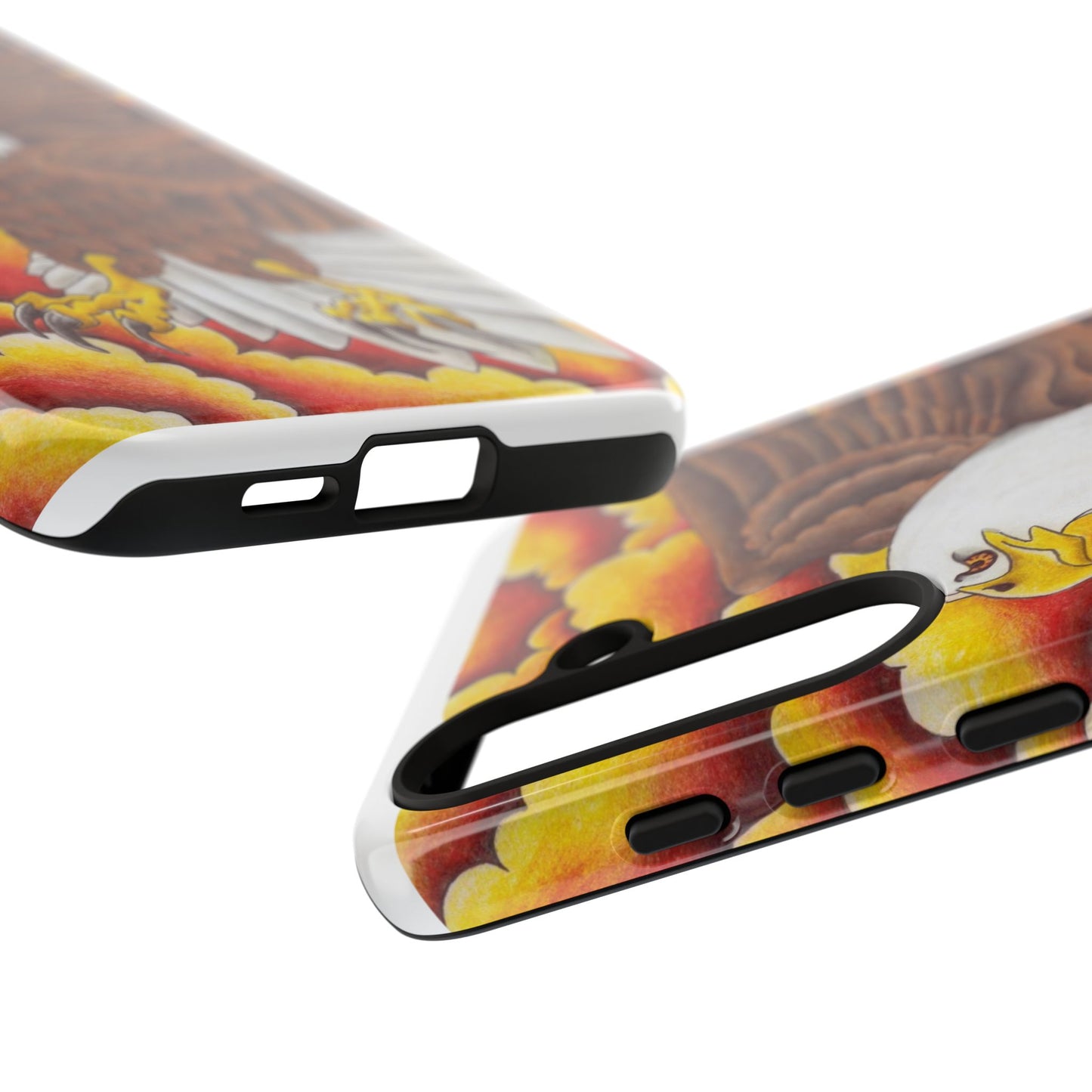 Eagle Phone Case, Tough Cases with Eagle Design, Gift for Wildlife Lovers, Unique Phone Accessories, Stylish Tough Cover