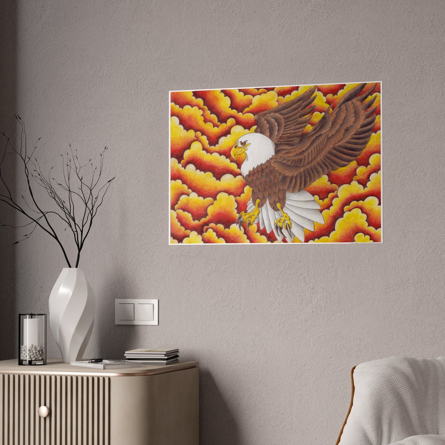 Eagle Gloss Poster