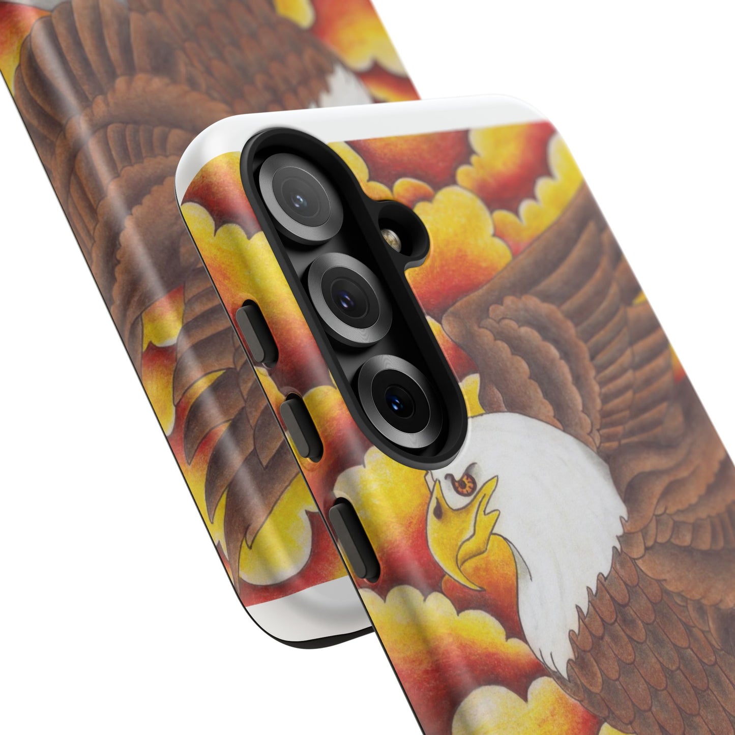 Eagle Phone Case, Tough Cases with Eagle Design, Gift for Wildlife Lovers, Unique Phone Accessories, Stylish Tough Cover