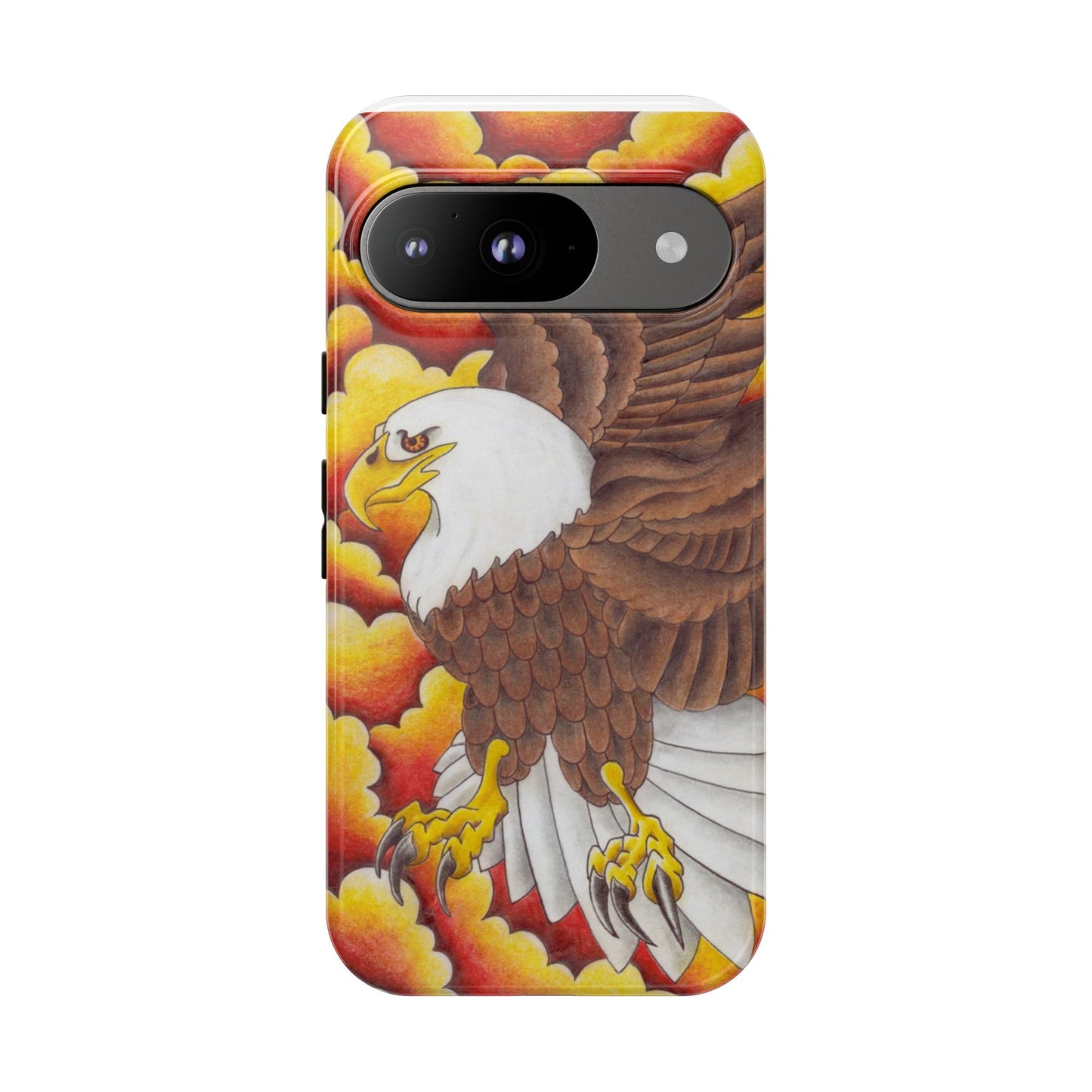 Eagle Phone Case, Tough Cases with Eagle Design, Gift for Wildlife Lovers, Unique Phone Accessories, Stylish Tough Cover