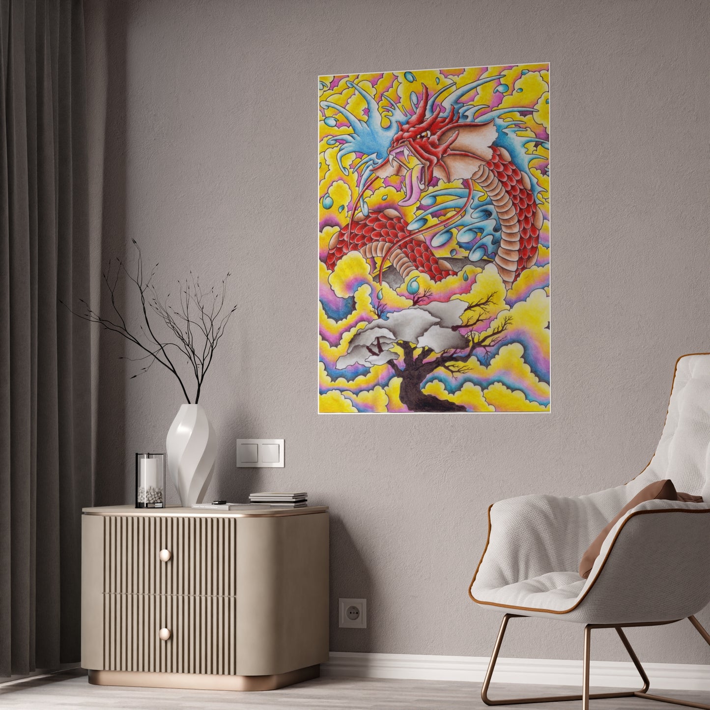 Dragon Glass Poster