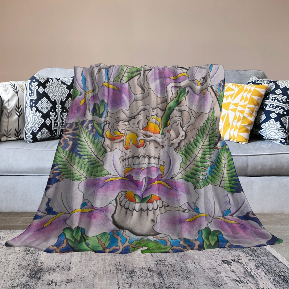 Ultra-Soft Flannel Blanket Multiple Sizes