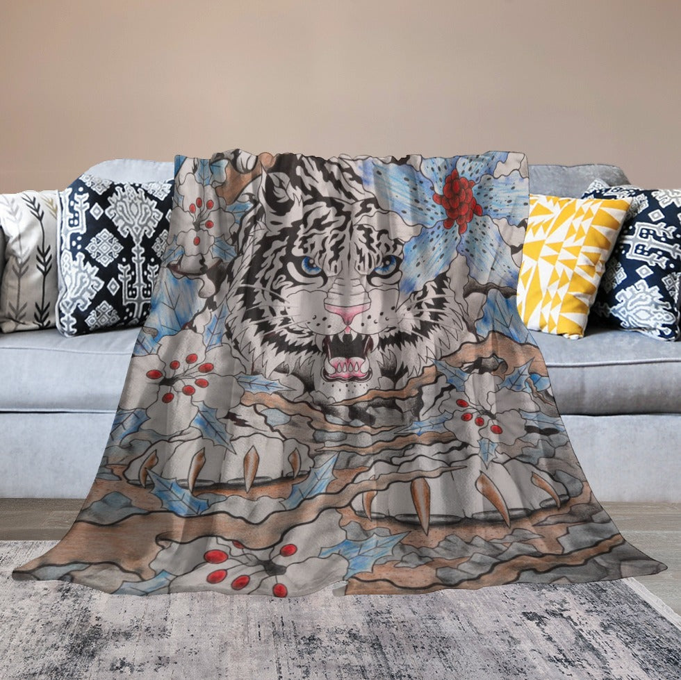 Ultra-Soft Flannel Blanket Multiple Sizes