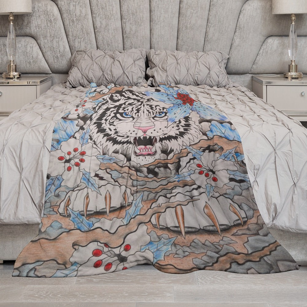 Ultra-Soft Flannel Blanket Multiple Sizes