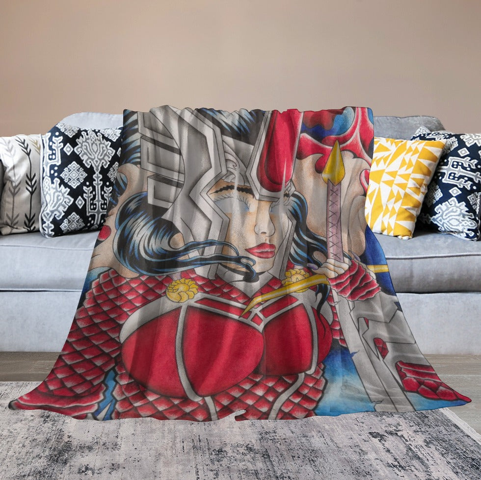 Ultra-Soft Flannel Blanket Multiple Sizes