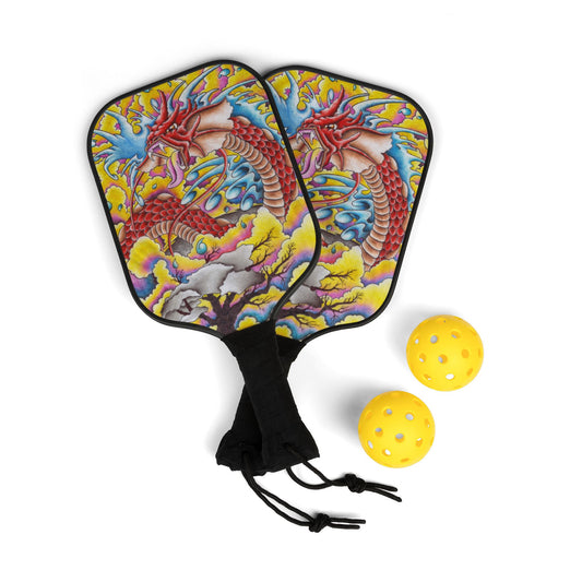 Pickleball Kit Dragon Art Set
