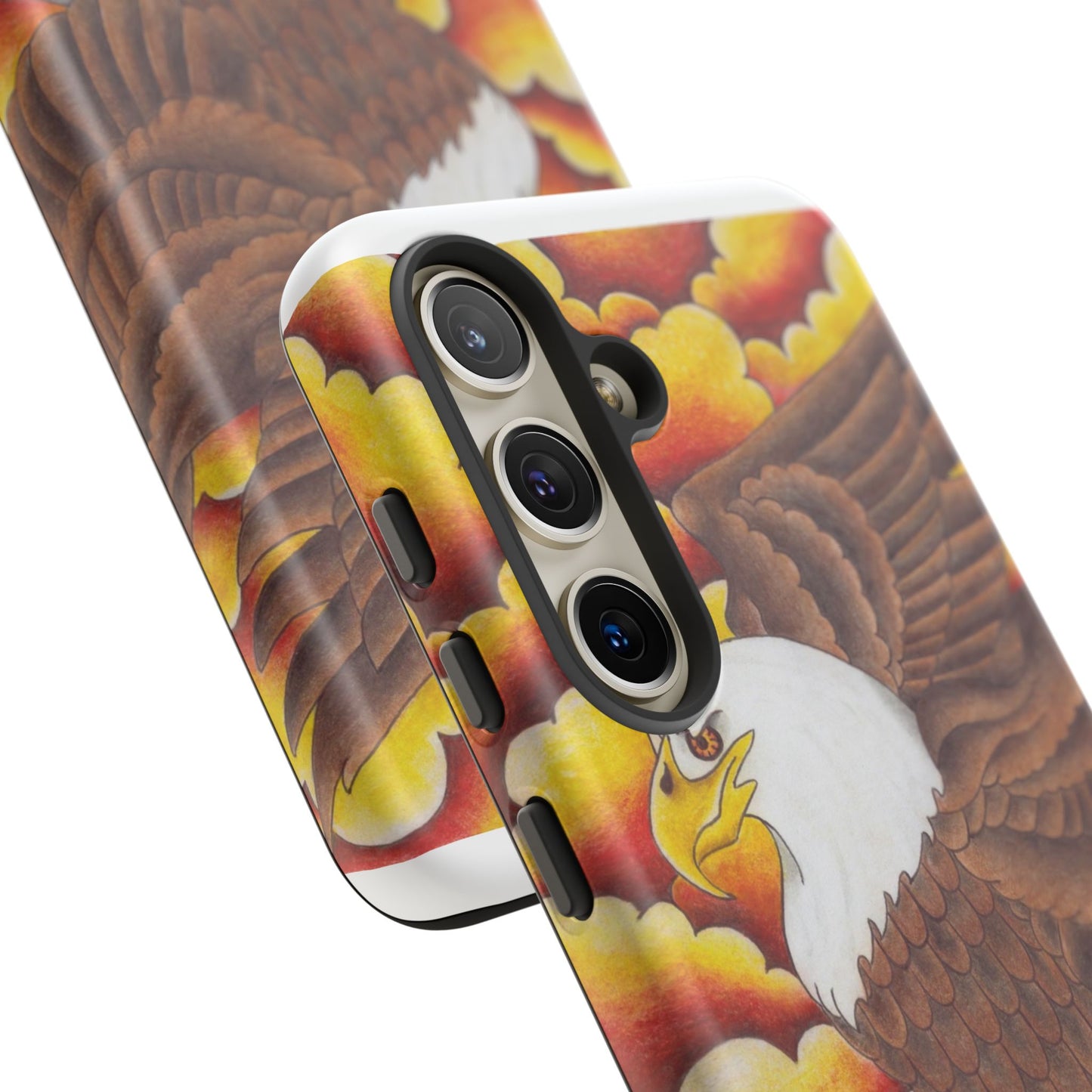 Eagle Phone Case, Tough Cases with Eagle Design, Gift for Wildlife Lovers, Unique Phone Accessories, Stylish Tough Cover