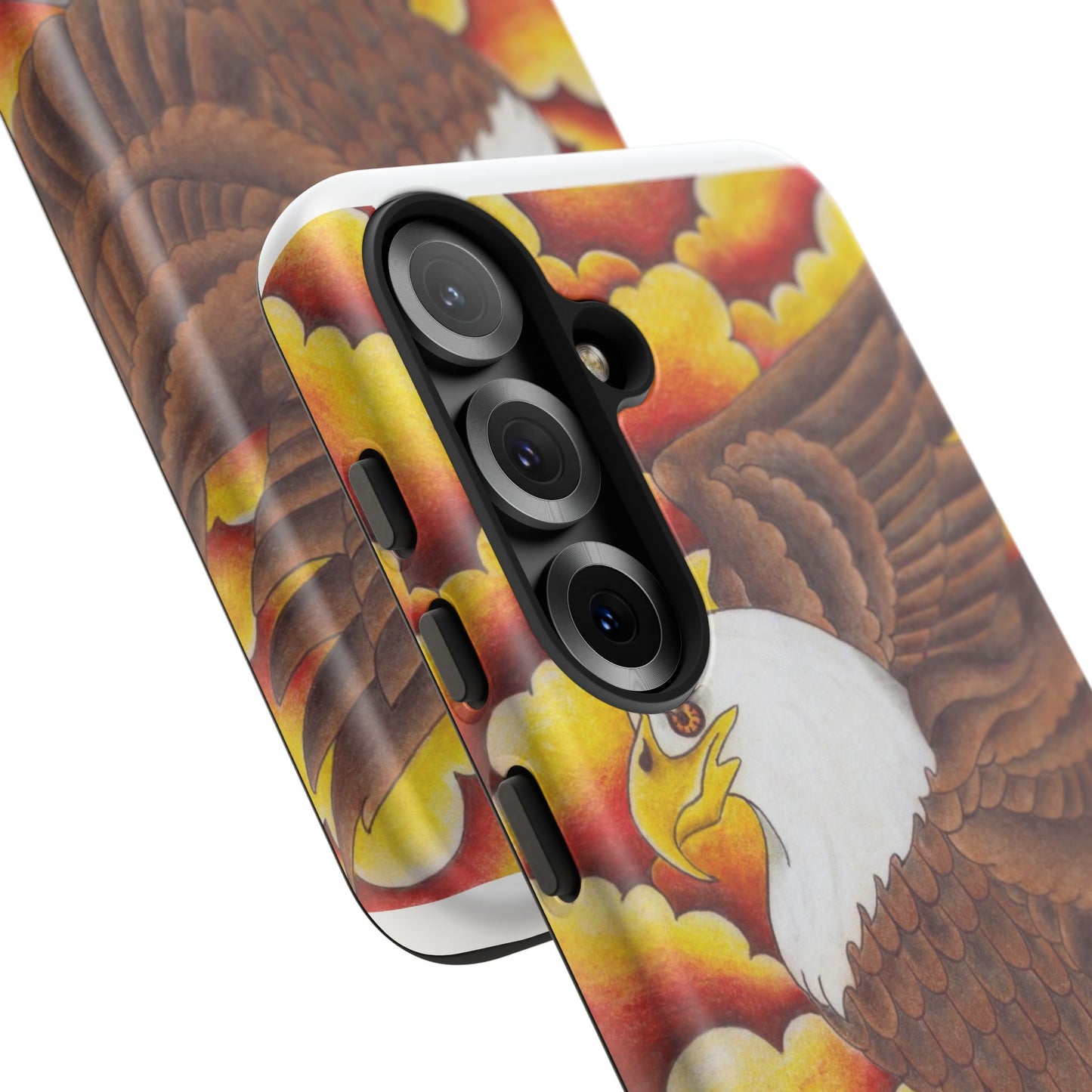 Eagle Phone Case, Tough Cases with Eagle Design, Gift for Wildlife Lovers, Unique Phone Accessories, Stylish Tough Cover