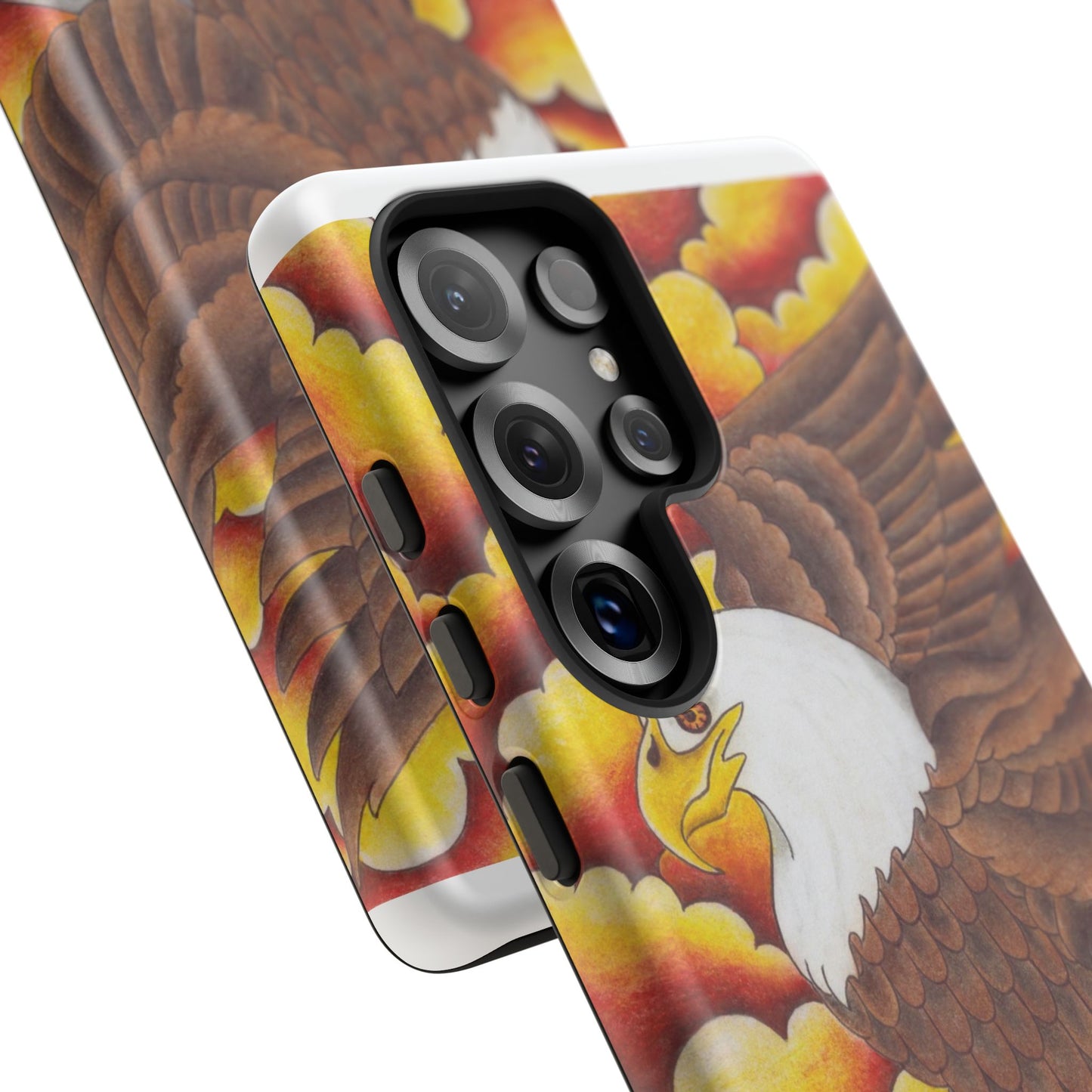 Eagle Phone Case, Tough Cases with Eagle Design, Gift for Wildlife Lovers, Unique Phone Accessories, Stylish Tough Cover
