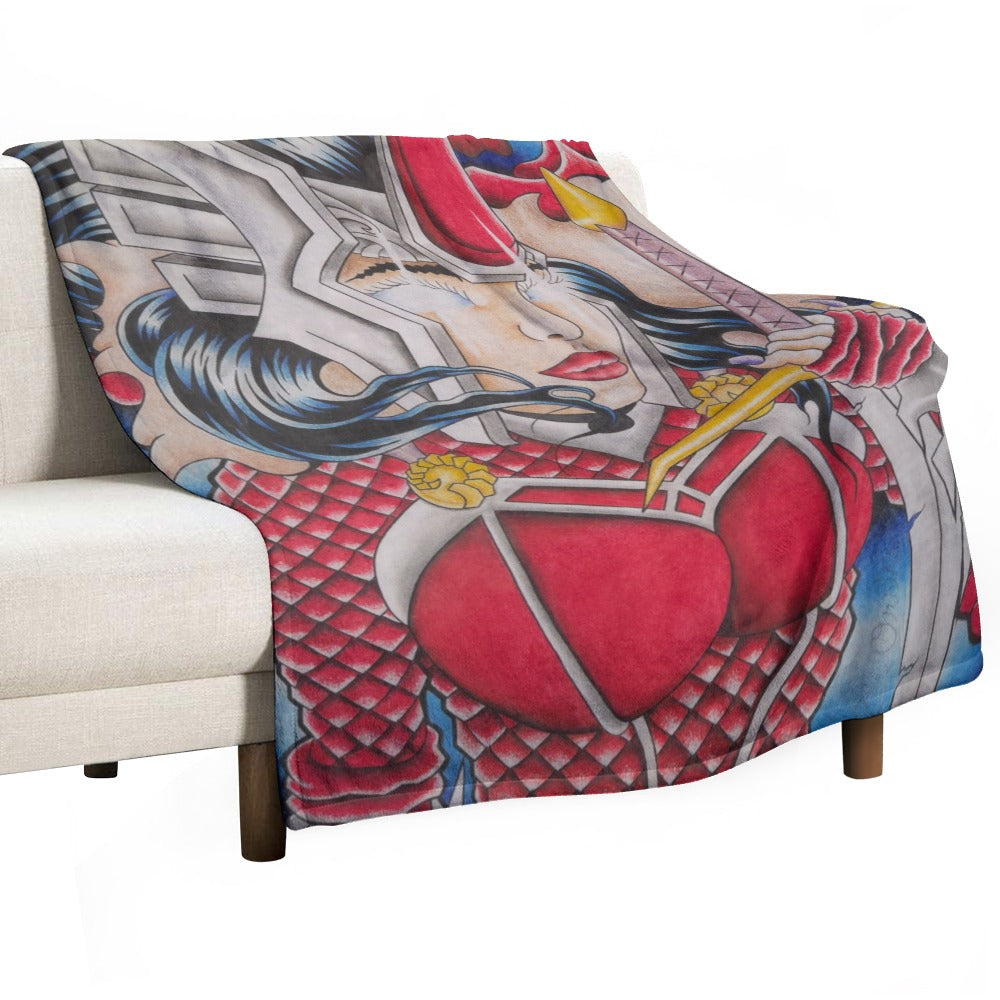 Ultra-Soft Flannel Blanket Multiple Sizes