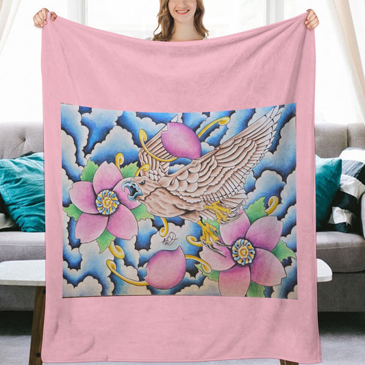 Ultra-Soft Flannel Blanket Multiple Sizes