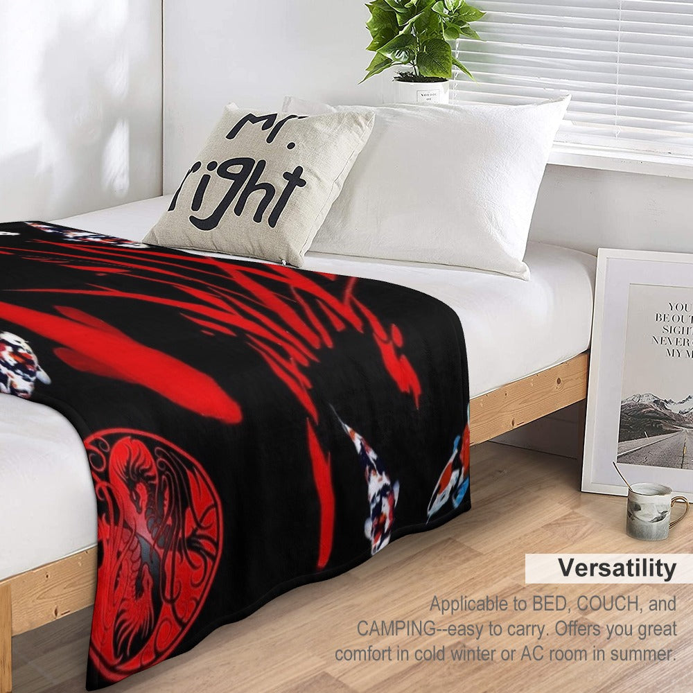 Ultra-Soft Flannel Blanket Multiple Sizes