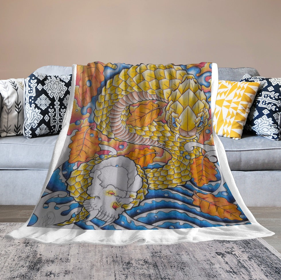 Ultra-Soft Flannel Blanket Multiple Sizes