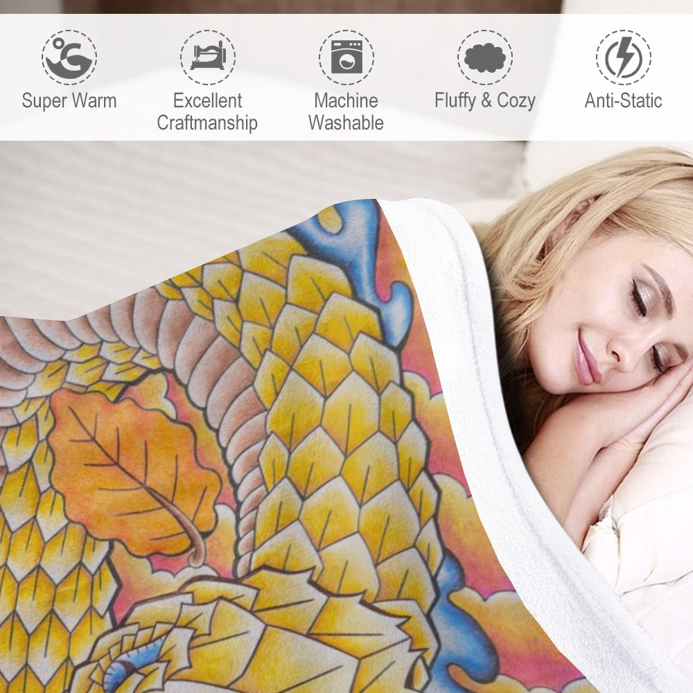 Ultra-Soft Flannel Blanket Multiple Sizes