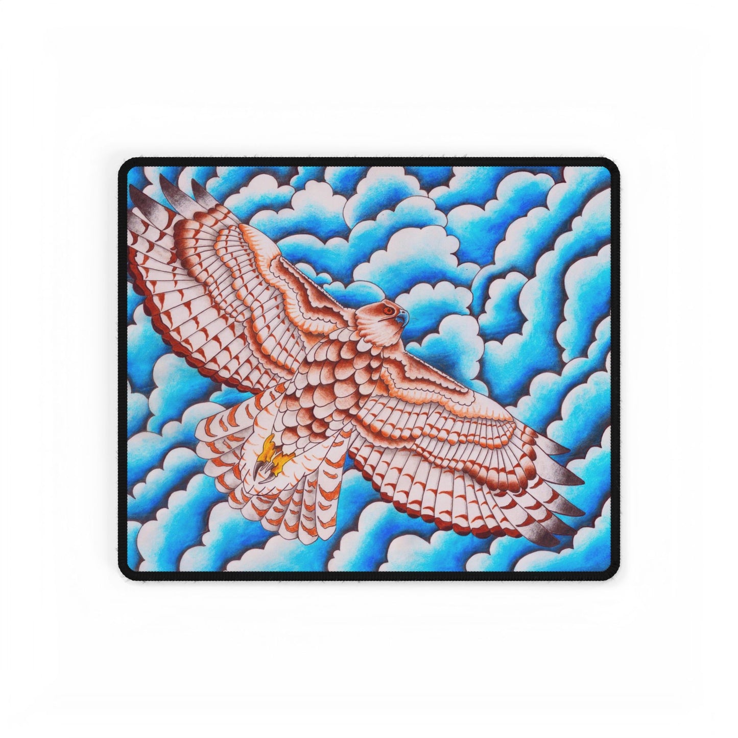 Desk Mat - Hawk Design