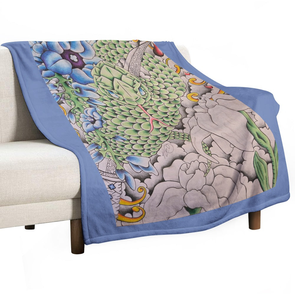 Ultra-Soft Flannel Blanket Multiple Sizes