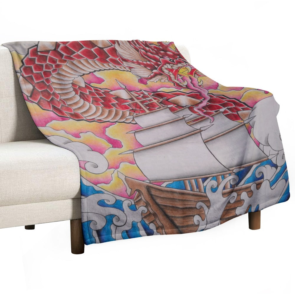 Ultra-Soft Flannel Blanket Multiple Sizes