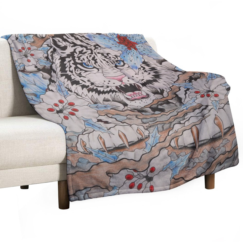Ultra-Soft Flannel Blanket Multiple Sizes