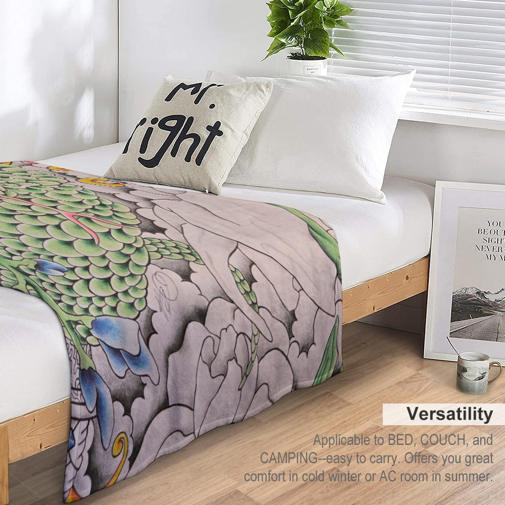 Ultra-Soft Flannel Blanket Multiple Sizes